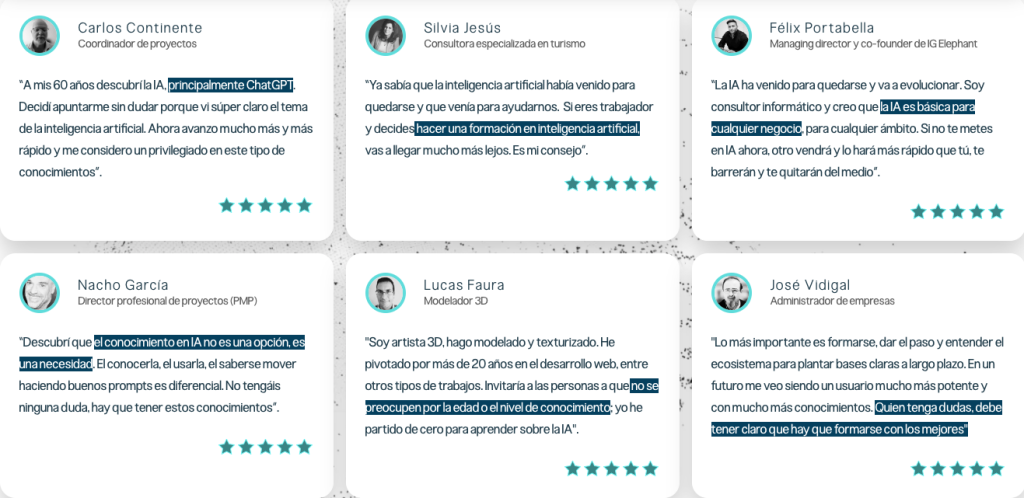 testimonios ia hero pro formación