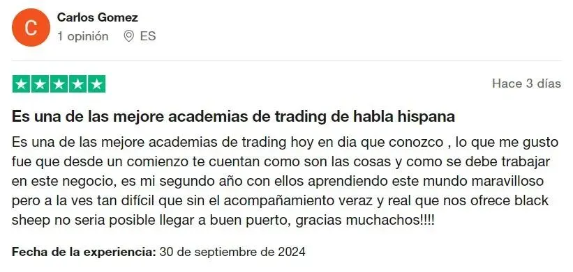testimonio Black Sheep Academy